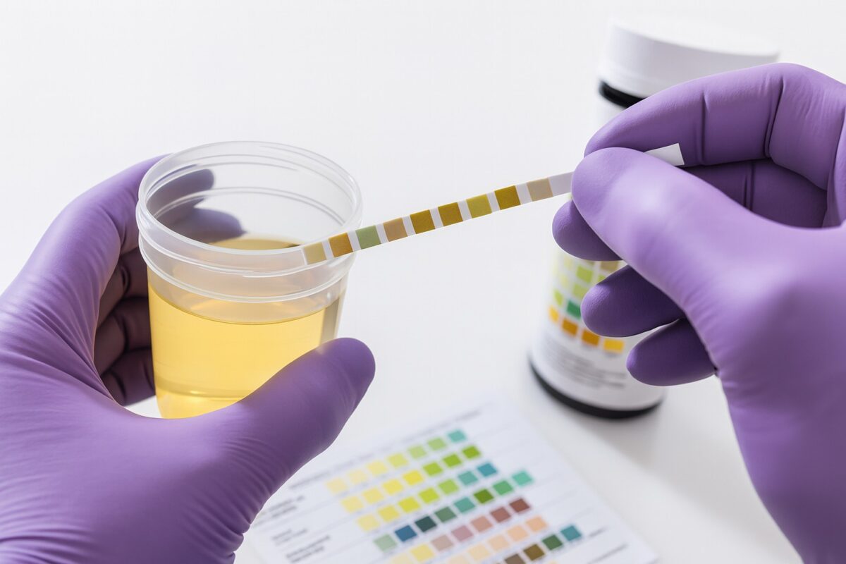 Urine drug testing process
