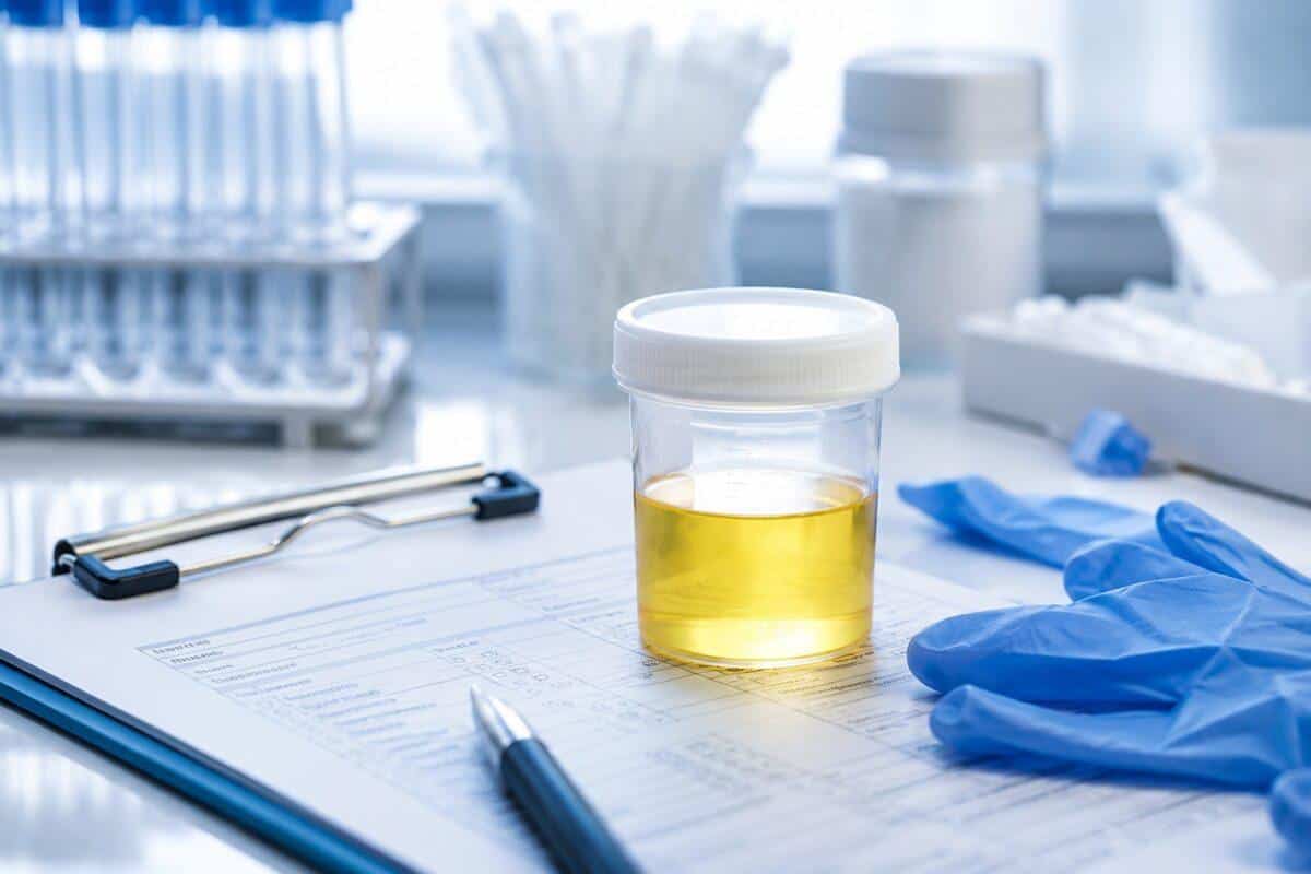 5 panel standard 1200 drug test lab sample